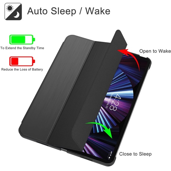 iPad Pro 11in Black Case - Picture 5 of 8